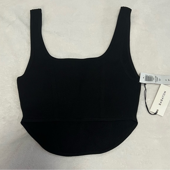 Aritzia Sculpt Knit Seamed Tank - Picture 3 of 4